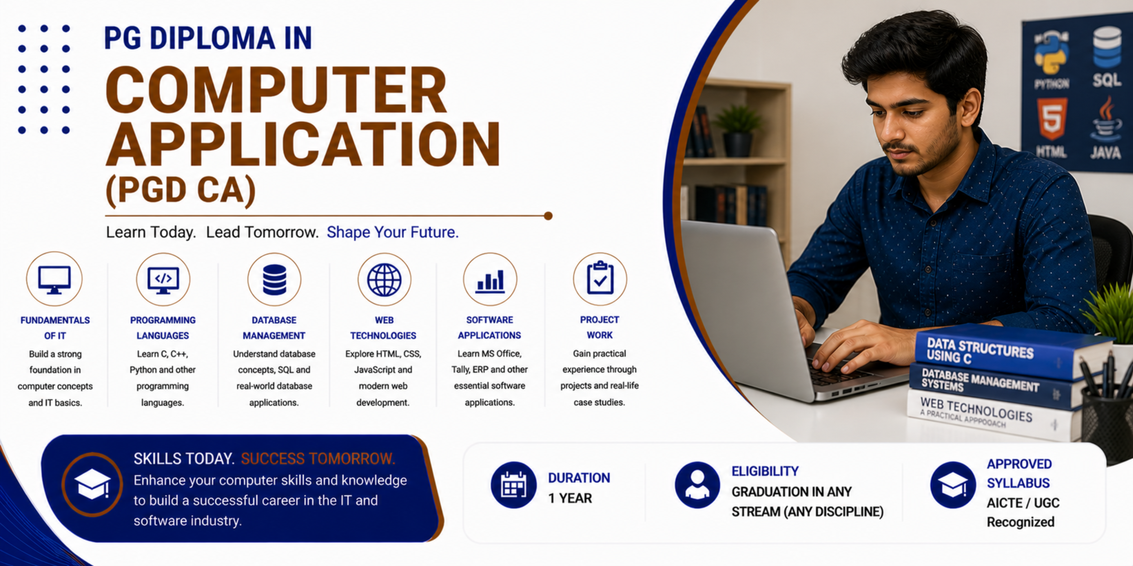 PG Diploma in Computer Applications (PGDCA) in Coimbatore